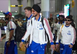 Arshdeep does his best to keep the dressing room atmosphere light (Credit: PTI)