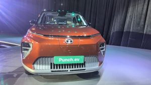 Facelitfted Tata Punch EV