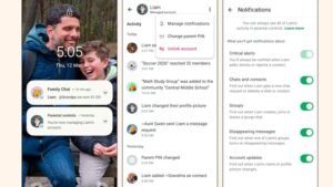 Screenshots of how a parent can manage a pre-teen's account on WhatsApp. (Photo: WhatsApp)