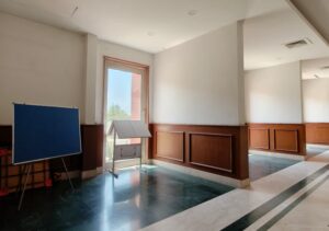 The empty notice board in the corner of the hostelÂ (Photo: India Today/Princy Shukla)