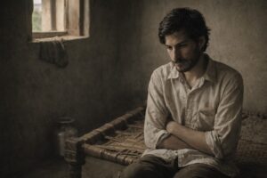 Steve Jobs got really sick on his India trip in the 1970s (AI-generated image)