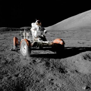 Until last week, Apollo 17 was the last time humans left low-earth orbit to visit the Moon. (Photo: OIST)