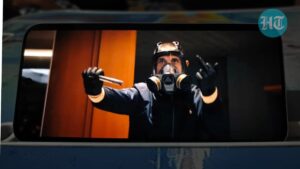 The Nothing Phone 4a Pro features a 6.83-inch AMOLED display. (Ijaj Khan - HT)