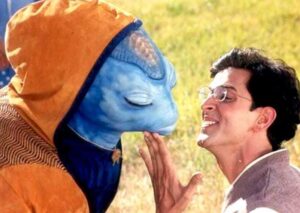 Jaadu with Hrithik Roshan's Rohit Mehra (Photo: IMDb)