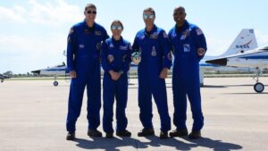 Four astronauts are heading to the Moon. Watch the historic Artemis-II launch live and witness the next giant leap for humanity. (Photo: Nasa)