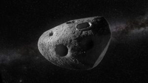 In 2029, an asteroid larger than the Eiffel Tower, and named after Egypt's god of chaos, will pass closer to Earth than our own satellites, and you might be able to see it without a telescope. (Photo: Esa)