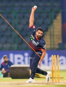 Will Auqib Nabi play in DC vs GT? (PTI Photo)