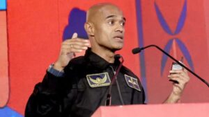 Air Commodore Balakrishnan Nair said astronaut training includes manoeuvres to avoid space debris in orbit. (Photo: PTI)