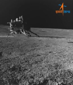 Chandrayaan-3's Vikram lander touched down near the lunar south pole in August 2023, making India only the fourth country to land on the Moon, and the first to do so near the south pole. (Photo: Isro)