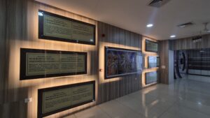 Inside in IIT Mandi's administrative block.