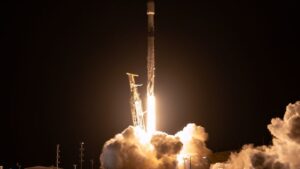 SpaceX's Falcon 9 rocket launching into space. (Photo: SpaceX)