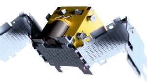 Onboard AI processing allows the satellite to think while in orbit. (Photo: GalaxEye)