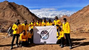 Mission Mitra participants after the completion of the simulation. (Photo: Sibu Tripathi)