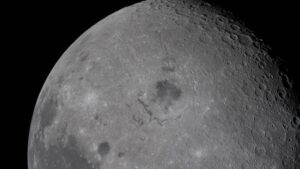 The Moon's mysterious far side, captured by the Artemis 2 crew from the Orion spacecraft. (Photo: Nasa)