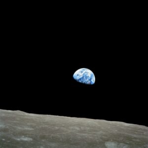 The photograph, Earthrise, showing planet Earth from the Moon's orbit was taken by astronaut William Anders during the Apollo 8 mission. (Image: NASA)