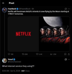 Reactions on the internet.