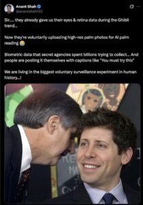 Cia taking data from chatgpt?