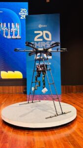 This drone-based system can carry two robotic arms to casualty sites, allowing a surgeon to operate remotely on a wounded soldier before they even reach a hospital. (Photo: Special arrangement)