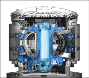 Design of a tokamak at the ITER. (Photo: ITER)