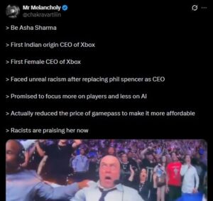 The internet is now full of memes praising Asha Sharma.