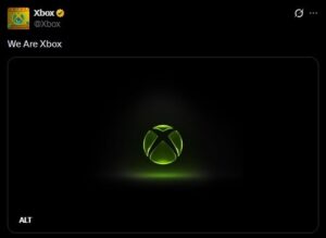 The new Xbox logo.