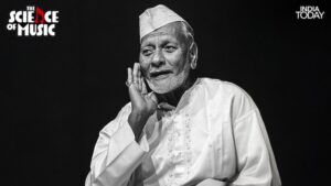 Ustad Bismillah Khan in conversation, his hand cupped near his face. He once said that he hoped another Bismillah would be born to carry the shehnai forward. The shehnai will not die with me, he said, God willing, another Bismillah will be born. (Photo: PTI)